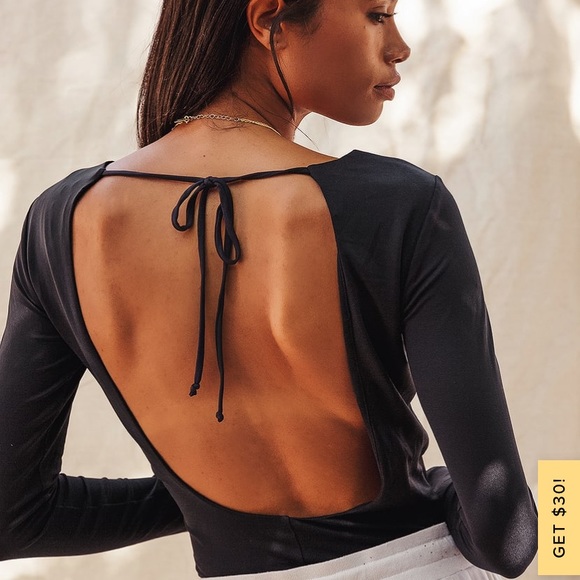 LuLus backless top - Picture 1 of 3